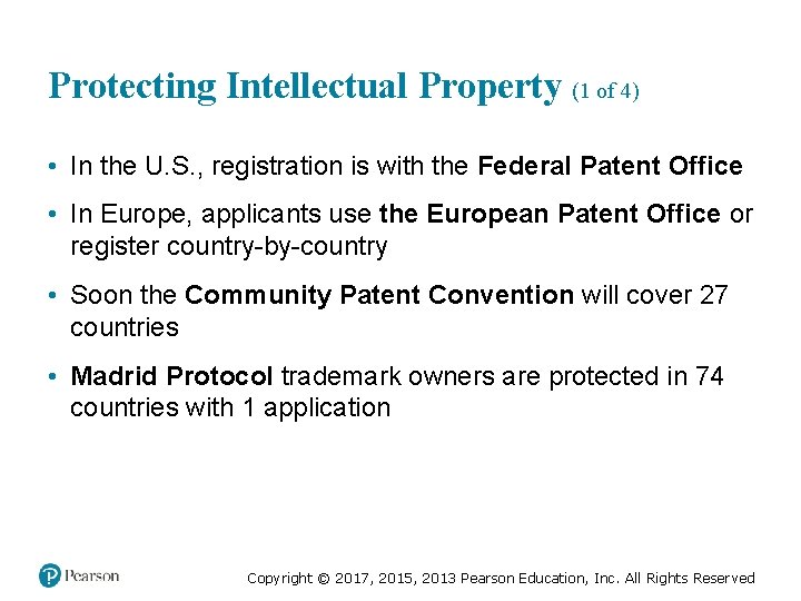 Protection Of Intellectual Property1 - Canada Visa IN