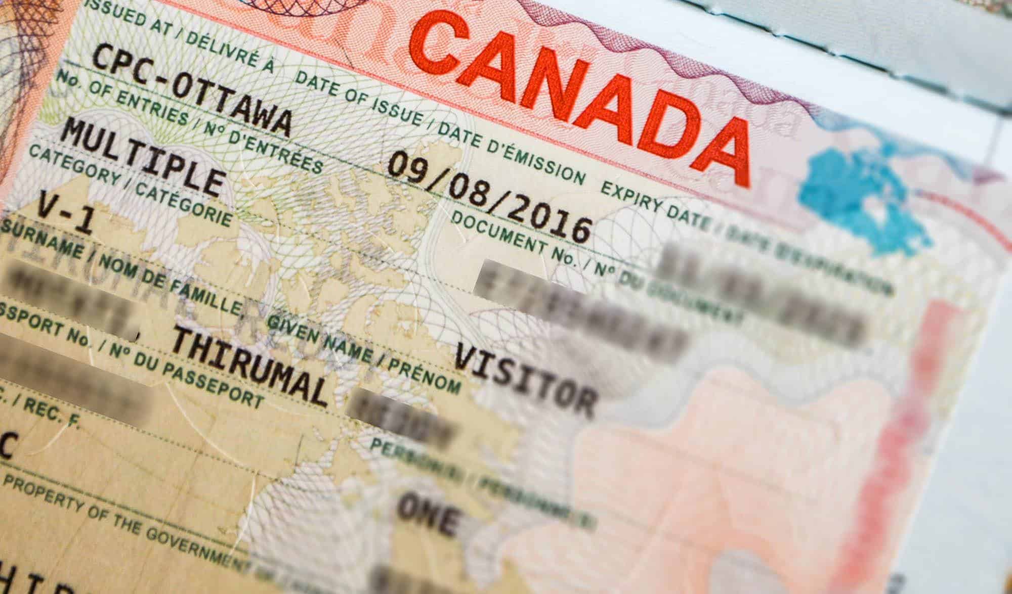Validation exemptions - Canada Visa IN