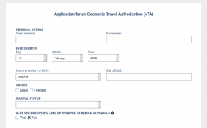 How to Make a Canada Tourist Visa Application