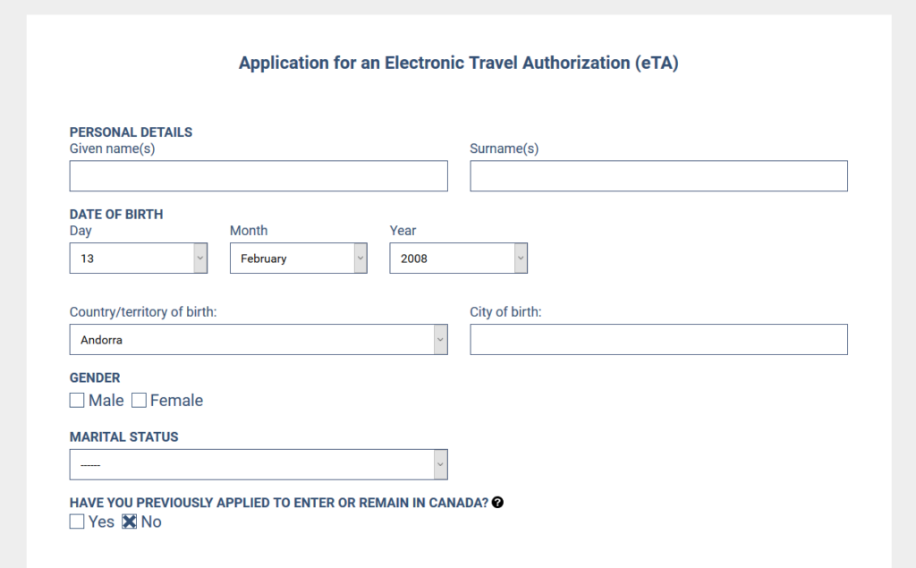 Can I Apply For Canada Visa From Uk As A Visitor